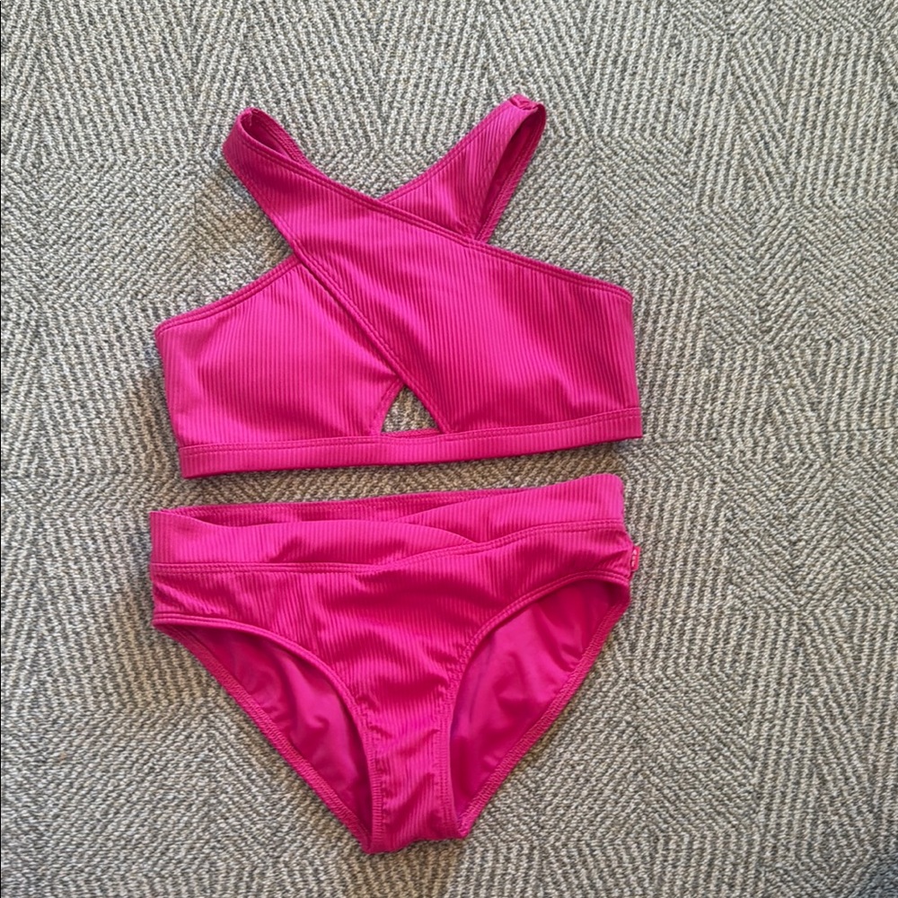 Abercrombie Kids Fuchsia Bikini Set